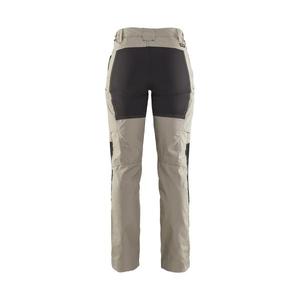 BLAKLADER - 715918452799C42 Women's Service <b>trousers</b> <b>stretch</b> Stone/<b>Black</b> - EAN 7330509500828 WORK <b>TROUSERS</b> CARGO WORK <b>TROUSERS</b> - Product Image 2