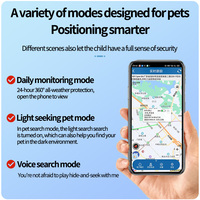 Traceur GPS intelligent GUPTOMES étanche avec suivi en temps réel via GSM/GPRS 4G WiFi IP67 Android OEM ODM Clôture virtuelle sans fil pour animaux de compagnie