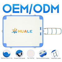 Plateforme Flottante Gonflable Drop Stitch avec Échelle pour Lac et Océan, Personnalisable OEM