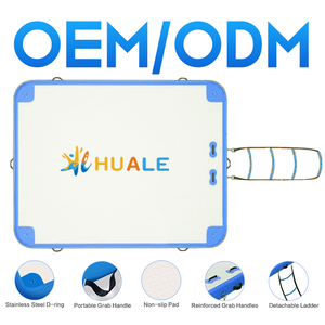 Nhà máy OEM Kích thước <span class=keywords><strong>Inflatable</strong></span> nổi Dock nền tảng nổi đảo bè <span class=keywords><strong>Inflatable</strong></span> câu cá nước Dock - Product Image 5