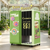 Nouvelle Arrivée : Meilleure Cabine Photo Compacte avec Couverture, Idéale pour les Séances Photo, Cabine Photo Autonome Fermée