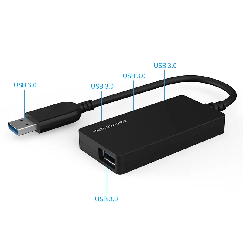 Alta velocidade 4 em 1 usb 3.0 hub tipo c para usb 4, porta multi divisor, adaptador tipo c hub para macbook pro pc, acessórios do computador