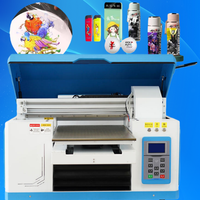 Impresora UV Eizoulyn Guangzhou de Alta Resolución para Pelotas de Golf, Botellas Industriales de Doble Cabezal, Cilindros, Jarrones, Carcasas Vacías Xp600 3050 A3
