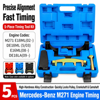 Kit d'outils de calage moteur professionnel pour Mercedes-Benz M271 C200 C180 E260, démontage de la chaîne de distribution et du coussinet de distribution