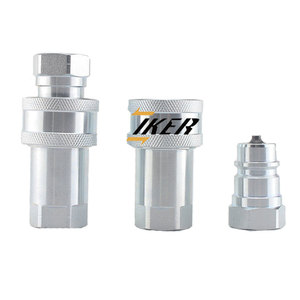 Conector de Acoplamiento Rápido Hidráulico <span class=keywords><strong>para</strong></span> Tractor, Serie ISO7241-1A, Rosca Hembra de 1/4" a 2", <span class=keywords><strong>para</strong></span> Equipos de Petróleo, Acero y Aceite - Product Image 2