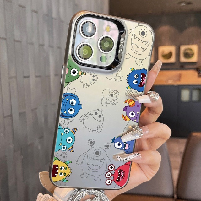 Fashion Monster Family Mobile Phone case Is Suitable for 16 Pro Max 15 Pro Mobile Phone 14 Plus 13 Pro 12 11 Plus
