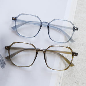 Montura <span class=keywords><strong>de</strong></span> anteojos Retro para hombre, sin <span class=keywords><strong>gafas</strong></span> <span class=keywords><strong>graduadas</strong></span> para <span class=keywords><strong>mujer</strong></span>, <span class=keywords><strong>gafas</strong></span> clásicas TR90 Anti azules, montura óptica para Miopía - Product Image 3