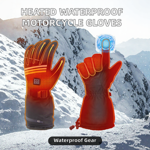 Guantes de Esquí Recargables con Calefacción, Térmicos, Impermeables, Compatibles con Pantalla Táctil, para Actividades al Aire Libre en Invierno - Product Image 2
