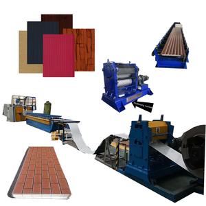 Línea de Producción de Paneles Sándwich de PU para Cámaras Frigoríficas, Máquina para Fabricar Paneles para Casas y Escuelas Prefabricadas - Product Image 1