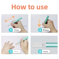 Stylo Détachant Portable Écologique Mini de Poche Instantané Sans Rinçage pour Décontamination Urgente des Tissus et Vêtements
