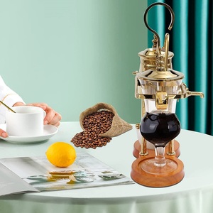 เครื่องชงกาแฟแบบย้อนยุคเครื่องทำ<span class=keywords><strong>กาแฟ</strong></span>กาลักน้ำสแตนเลส304เครื่องผลิตเบียร์แบบมืออาชีพเสียงรบกวนต่ำ - Product Image 5
