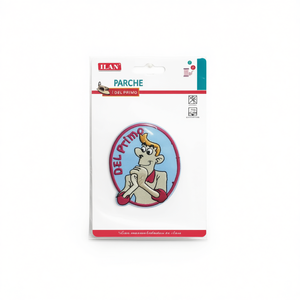 Ilan Patch Termoadesiva 6.9x8.1Cm Design Cartone Animato Per Abbigliamento - Product Image 2