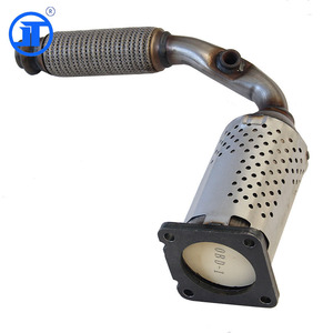 Tianjin Jiete ricambi Auto convertitore catalitico di scarico per 2003-2009 Peugeot <span class=keywords><strong>207</strong></span> 1.4L CITROEN C3 C2 1.4L - Product Image 5