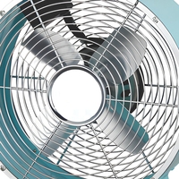 Ventilateur de bureau en métal Eurotech 2025, nouveau design, mini ventilateur haute vitesse, vent puissant, ventilateur de table rétro en métal avec CE ROHS, pour la maison et le bureau