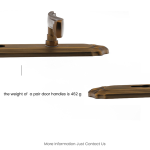 Sắt Phong Cách Cổ Với Tay Nắm Cửa Hợp Kim Nhôm - Product Image 6