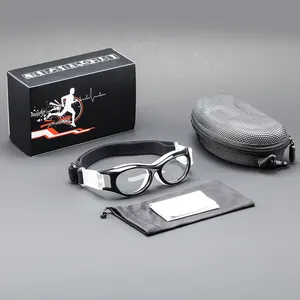 Lunettes de basket-ball personnalisées pour enfants, lunettes de cyclisme Anti-buée, lunettes de Football à sangle réglable, lunettes de sport Anti-buée