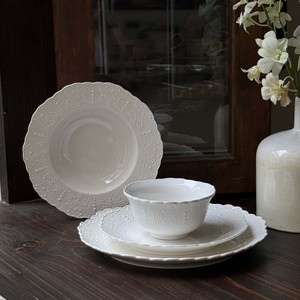 10-Inch White Ceramic Dinner Table with <b>Stand</b> Court-Style <b>Plate</b> Dish for Beautiful Weddings and Parties Valentine's Day Gift - Product Image 6