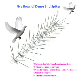 L'uccello a 5 file picchia gli uccelli si appollaiano, fermandosi a nidificare o rimanere a lungo sui balconi - Product Image 2