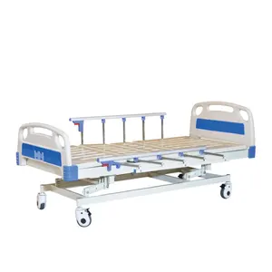 Medical equipment supplier manufactures 2 Cranks Manual Hospital Bed