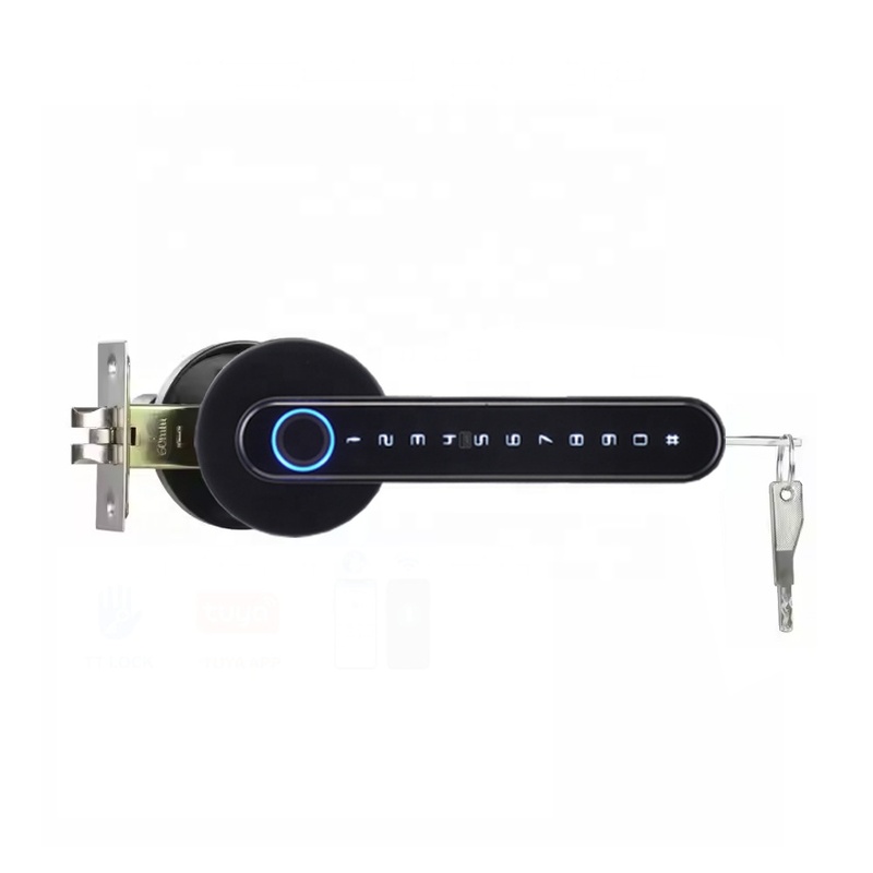 Tuya TTLock Enabled Smart Lock Wood