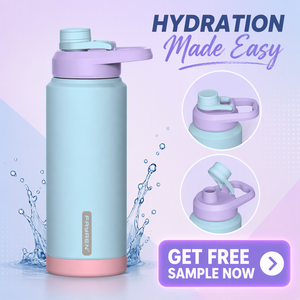 Gourde isotherme en acier inoxydable réutilisable et écologique à double paroi, à large ouverture, pour boissons chaudes et froides, personnalisable - Product Image 5