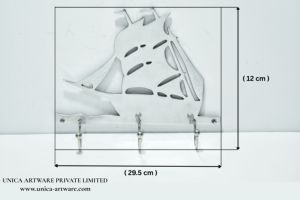 Modern Metal <b>Wall</b> <b>Hooks</b> with Ship Design Decorative Hanging Rack <b>for</b> <b>Keys</b> Coats & Home Organizer Available at Best Price - Product Image 3
