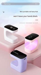 Wholesale Portable UV LED Nail <b>Lamp</b> Rechargeable Dryer <b>Wireless</b> Gel Nails Art Light USB Timer Tool - Product Image 3