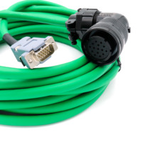 Cable codificador de servomotor Cable de alimentación para MIGE Fuji Siemens Fanuc Mitsubishi Yaskawa Delta Motor