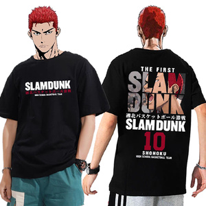 เสื้อยืดอะนิเมะ fitspi Sakuragi hanamichi Kaede Rukawa ขนาดใหญ่สไตล์ญี่ปุ่นแขนสั้นใช้ได้ทั้งชายและหญิง - Product Image 3