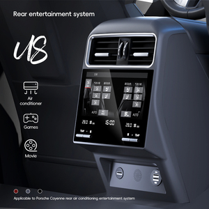 Gia Đình Người Cao Tuổi Trẻ Em Phía Sau Ghế Màn Hình Hiển Thị AC Bảng Điều Khiển 9.5 Inch Đa Phương Tiện Giải Trí Cho Porsche Cayenne 2018-2023 - Product Image 2