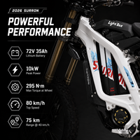 Sur Ron Light Bee X 72V 35AH 10kW Moteur Central Tout-Terrain Ebike 2026 Surron LBX Moto Électrique Tout-Terrain |   MEILLEURES VENTES