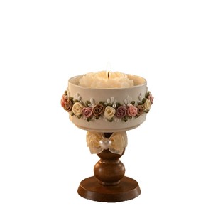 Coffret Cadeau Bougie Parfumée Romantique pour Jardin, en Cire de Soja Mélangée, en Forme de Coupe, Aromathérapie pour Chambre à Coucher, Parfum Féminin Semi-Fait Main - Product Image 3