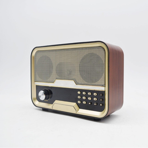 Multifunctional Factory Retro Wooden Digital Display FM Radio with BT TF USB MP3 Player and Built-in Stereo Speaker Portable - Product Image 4