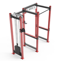 Station d'entraînement polyvalente multifonctionnelle avec câble croisé pour gymnase Machine Power Cage Squat Rack Smith Exercise Bodybuilding
