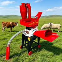Offre Spéciale : Machine à Hacher le Fourrage, Broyeur d'Ensilage, Coupe-Herbe, Moulin à Grains, Hacheuse de Fourrage avec Souffleur pour la Transformation des Aliments Animaux