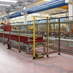 Recinzione di Isolamento per Officina Zincata 1,5m/1,8m |   Barriera di Sicurezza in Rete per Magazzino Certificata CE - Product Image 2