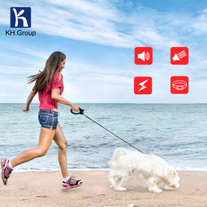 Weiches wiederauf lad bares elektronisches Hunde trainings halsband mit personal isierter Leine Anti-Bark und Anti-Tugging Features Lichter enthalten - Product Image 1
