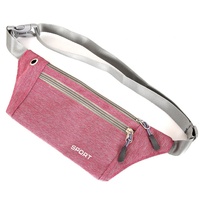 À la mode respirant étanche taille pochette sac multifonctionnel Sports de plein air taille sac pour hommes et femmes Style de voyage