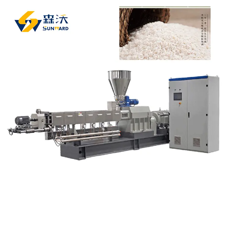 Instant Rice Manufacturing Equipment Artificial Rice Machines Production Line