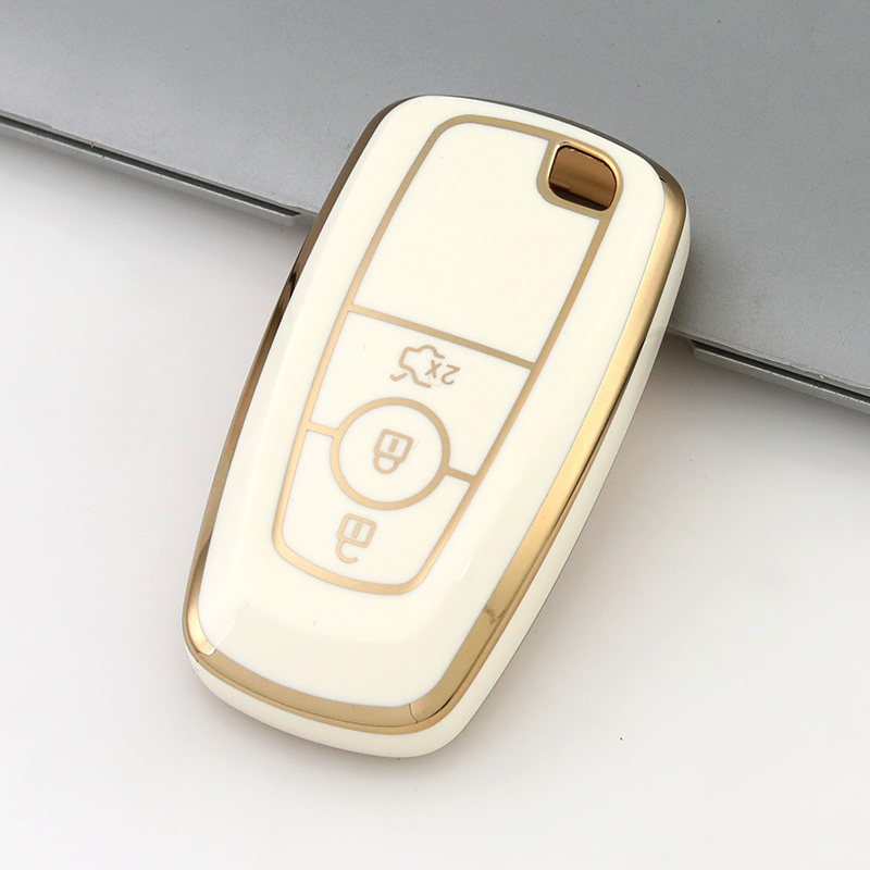 3 Button A White