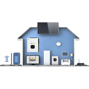 Gootu 120Vac chia giai đoạn năng lượng mặt trời bảng điều khiển biến tần 24V 3.6kW lai năng lượng mặt trời biến tần với 120A MPPT năng lượng mặt trời sạc điều khiển - Product Image 5