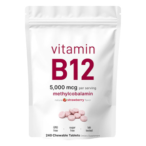 <span class=keywords><strong>B12</strong></span> <span class=keywords><strong>Methylcobalamin</strong></span> Aktif, Pendukung Energi & Saraf, Bebas Gula - Product Image 1