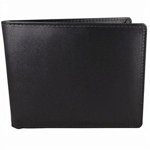 Men's Tri-Fold Genuine Leather <b>Wallet</b> – <b>RFID</b>-Blocking Short Clutch with Coin Pocket & Multi-Card Slots - Product Image 1