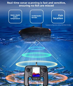 <span class=keywords><strong>Barca</strong></span> da Pesca con GPS a Lunga Autonomia, Controllo Remoto Intelligente, Posizionamento Silenzioso, Creazione Nidi, 12V Alta Velocità per Negozi di Articoli da Pesca - Product Image 5