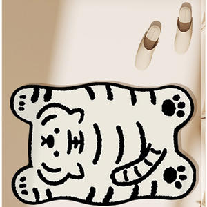 Alfombra de Baño con Estampado Animal de Jiao Zhi Yuan, Tierra de Diatomeas Antideslizante para Uso Doméstico, 1 Pieza - Product Image 4