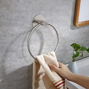 Porte-serviettes mural en acier inoxydable <span class=keywords><strong>de</strong></span> style design <span class=keywords><strong>moderne</strong></span> pour la salle <span class=keywords><strong>de</strong></span> bain <span class=keywords><strong>de</strong></span> l'hôtel - Product Image 2
