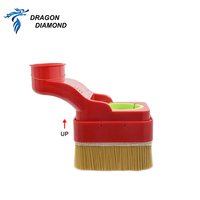 Dépoussiéreur de capot CNC, collecteur de couvercle de poussière à chute libre 70/75/80/85/90/100mm, brosse de nettoyage, dépoussiéreur de travail du bois pour la découpe CNC