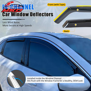 Viseras para Ventanas Laterales para Ford Escape 20-26, Deflectores de PC Inyectado, Protección para Ventanas Laterales de Puertas de Automóviles - Product Image 2