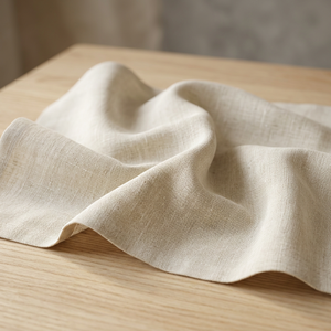 Venta caliente 100% tela de lino orgánico 205gsm técnica tejida de popelina calidad superior ecológica para vestido de camisa de niño al por mayor - Product Image 2