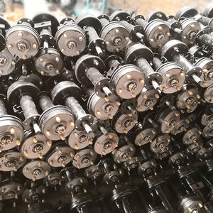 รถเข็นไฟฟ้าแบบเข็นมือ ขนาด 65 ซม. อัตราส่วน 1:28 มอเตอร์แบบแปรงถ่าน 800 วัตต์ เบรกดรัม เพลาหลัง รับน้ำหนัก 800 กิโลกรัม ความเร็วต่ำ ปรับแต่งเป็นรถแบน - Product Image 4